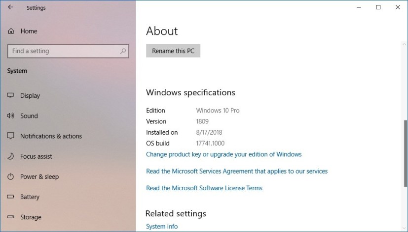 Windows 10 october 2018 update 1809 iso download
